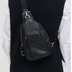 Urban Expressions leather sling bag